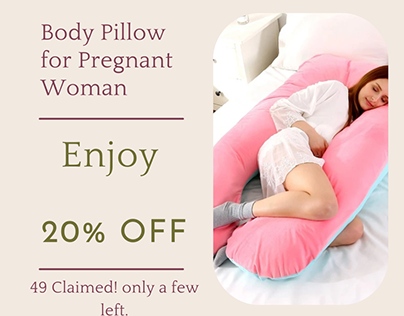 Sleeping Pillow for Pregnant Woman | Solace Cart LLC