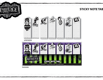 Beetlejuice Stationery Line - Hot Topic