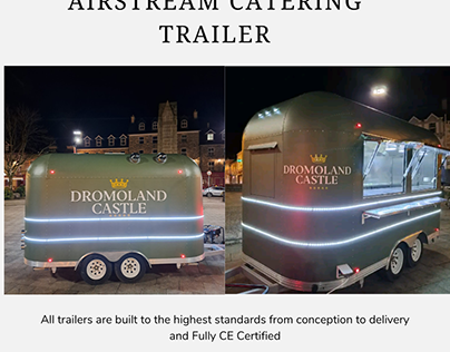 Luxury Airstream Catering Trailers