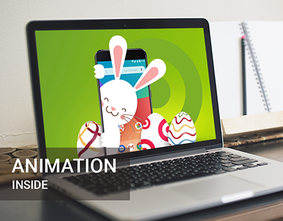 Animation for web ad