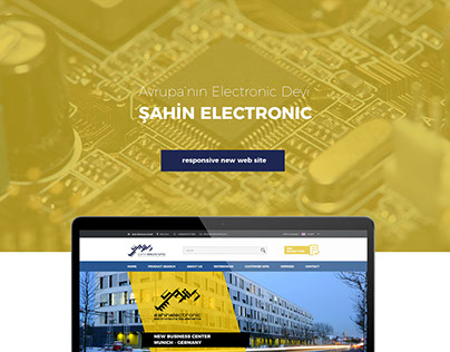 Şahin Electronic GmBH New Responsive Web Page