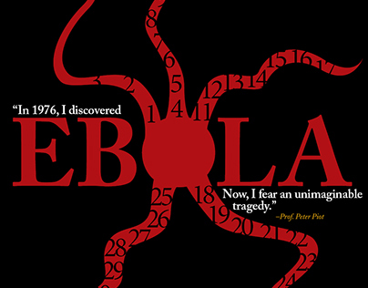 Ebola Typographic Calendar (2015)