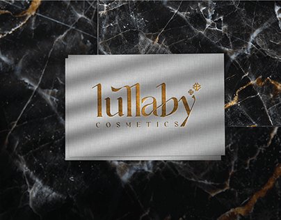 Lullaby Cosmetics Brand Logo & Identity