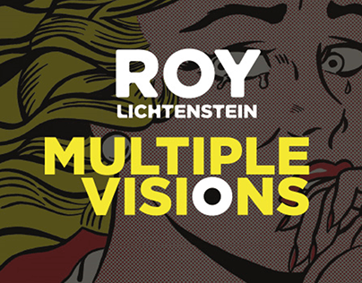 progetto cartellone pubblicitario Roy Lichtenstein