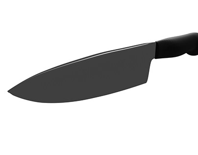 Realistic knife model