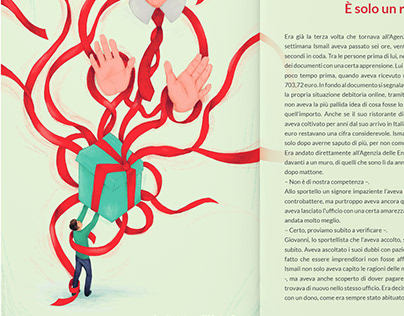 Editorial illustrations - IRES Piemonte