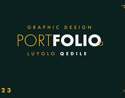 Graphic Design Portfolio of Luyolo Qedile