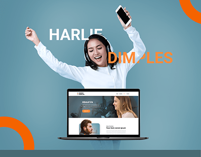 Harlie Dimples Website Design
