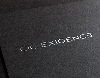 CIC EXIGENCE, brand identity design