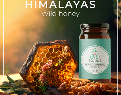 Himalaya wild honey product creative (ttapas)