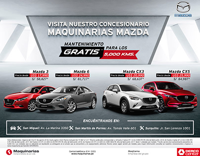 Newspaper Ad | New Brand (Mazda) 2018