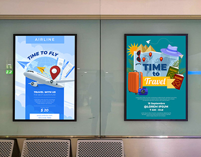 Airline & Trave Poster