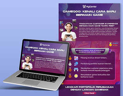 Newsletter Design for Game Product