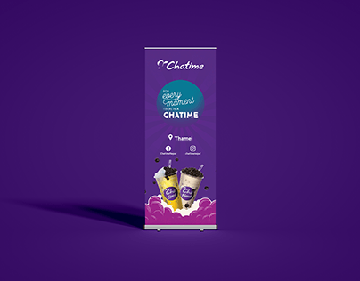 Standee Design for Chatime
