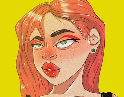Project thumbnail - redhead girl