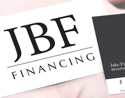 JBF Financing Logo and Business Card