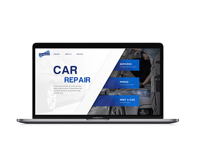 Car Service WEB Design