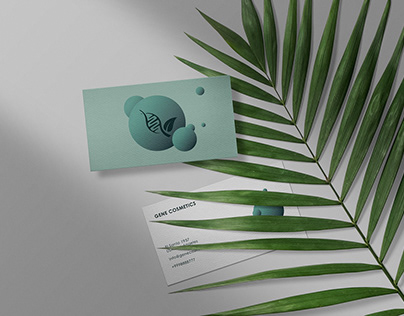 Business card for cosmetics company