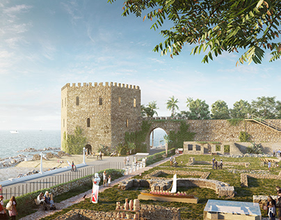 Reconstruction of the Sukhumi fortress in Abkhazia