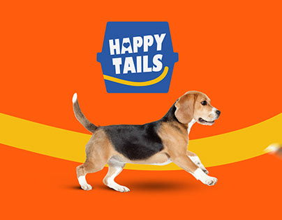 Happy Tails - Pet Logo Design