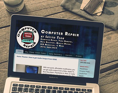 Web Design - Local Computer Repair Business