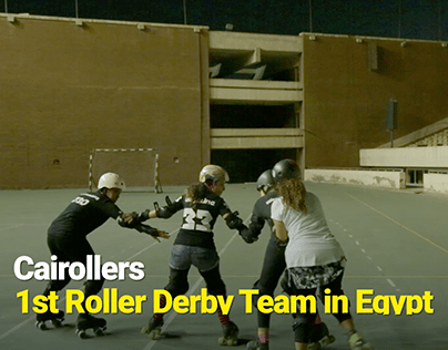 Cairollers 1st Roller Derby Team in Egypt
