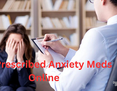 Get Prescribed Anxiety Meds Online in USA