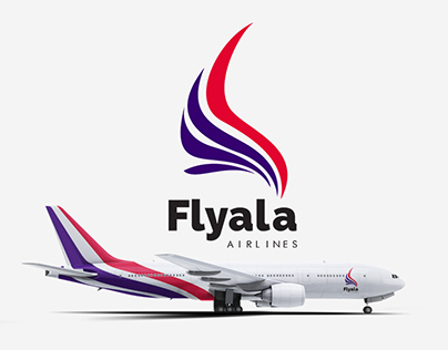 Logo & Airplane Design - Flaya Airlines