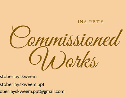 Commissioned Works by Ina