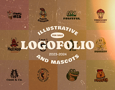 Mascot and Illustrative Logofolio 2023-2024