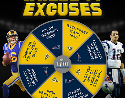 Wheel of Excuses (Super Bowl 53)