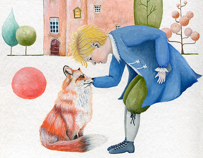Tenderness. The Little Prince and The Fox
