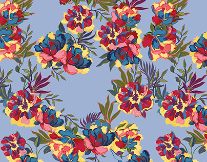 Floral pattern design / Floral print
