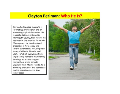 Clayton Perlman: Hobbies