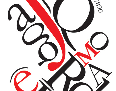 Typeface: Garamond Poster