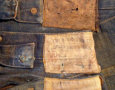 Master Jeans Leather patches