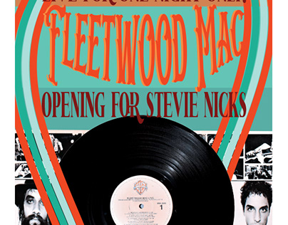 Fleetwood Mac Gig Poster