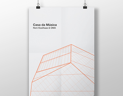 Architecture poster #26. Casa da Musica.