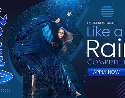 Dance like a Rain Competition | Social Media Banner