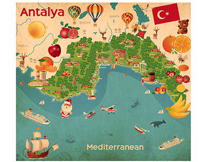 Antalya Map