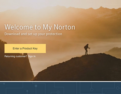 Redesigning My Norton Website- Adaptive- Design#2