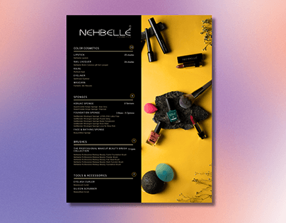Nehbelle Catalogue- B2B Sales Promotional Prints