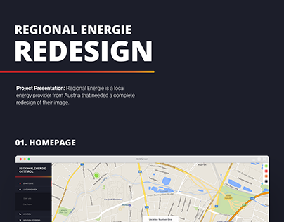 Regional Energie Website Redesign