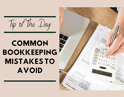 Common Bookkeeping Mistakes - @kemfinancialservices