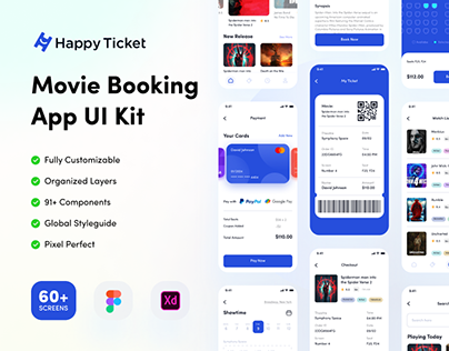Movie Booking UI Kit