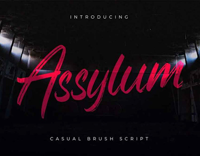 Assylum Font – Signature Style Font