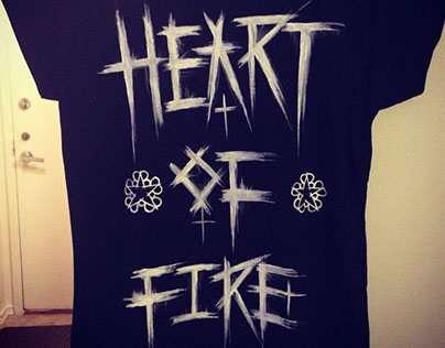 Black Veil Brides Heart of Fire Shirt
