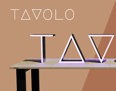 TAVOLO - Logo & website & 3D
