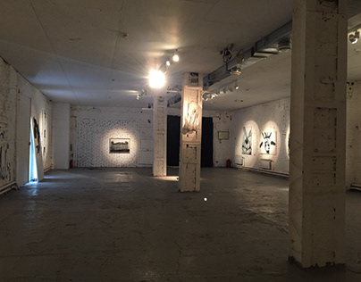 выставка MUERTE 2015г. арт центр MAKARONKA