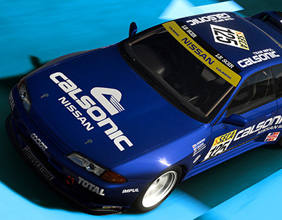 CALSONIC Nissan R32 GT-R #125 Spa 24 Livery Concept